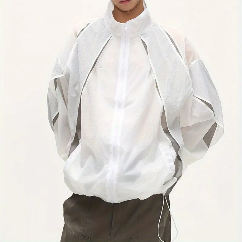 Down Jacket Packable - Japanische High Street Doppelschicht Lose Sonnenschutz