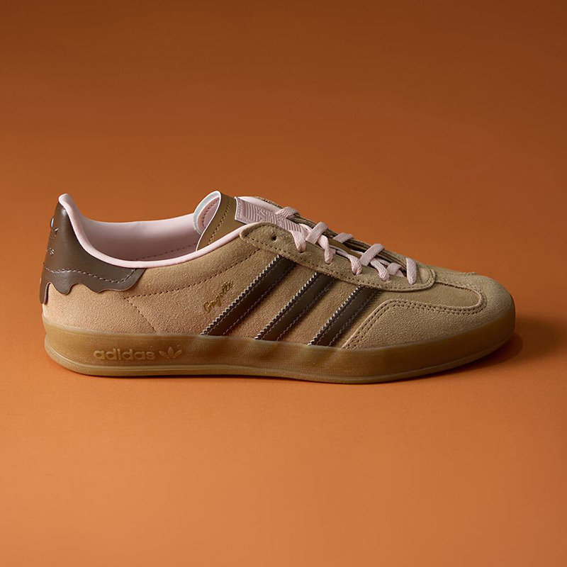 Adidas Shoes Samba - Adidas Originals JR8028 Beige-braune Wildleder-Skateschuhe mit