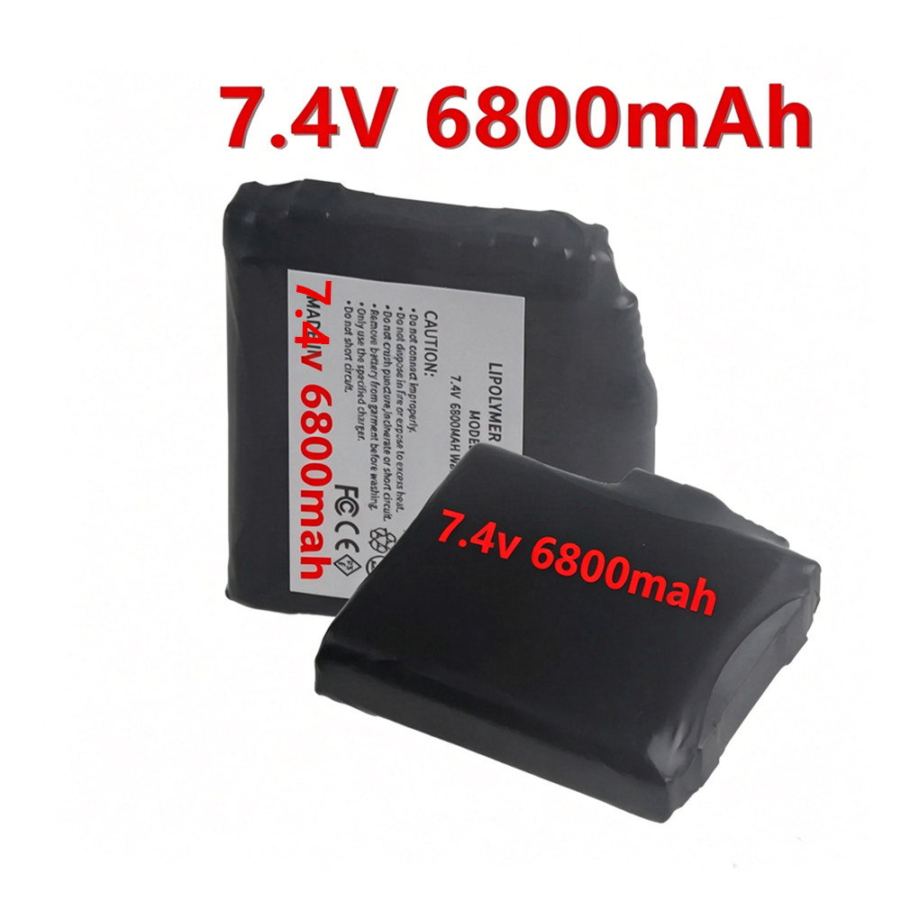 Heated Vest Battery - Upgrade-Heizhandschuh-Akku 7,4V 6800mAh 2S Polymer-Lithium-Akku für