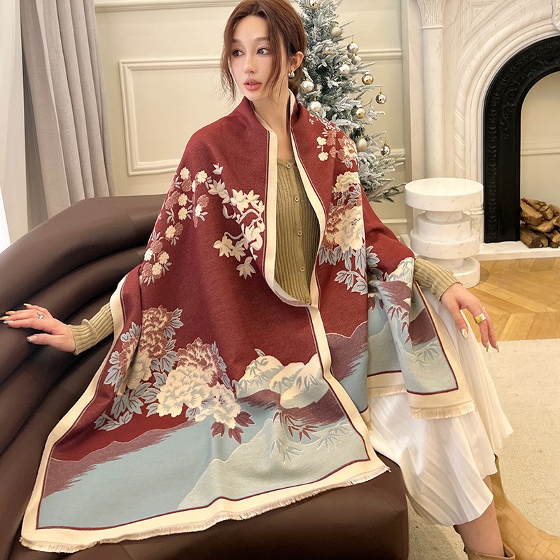 Cashmere Pashmina Wrap - Mode Winter Neue Warme Kaschmir Schal