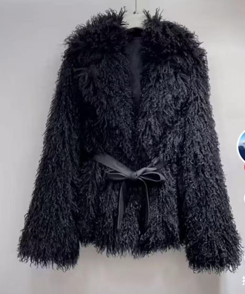 Wool Coat Peacoat - Pelzmäntel für Damen, Herbst und Winter,