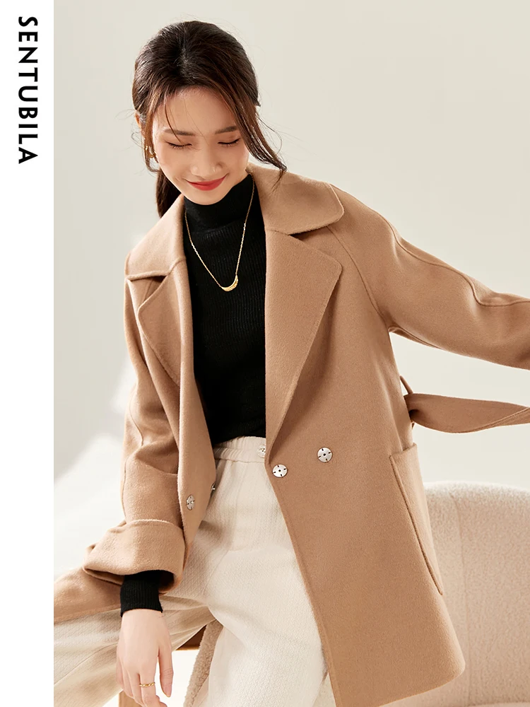 SENTUBILA Damen-Winterwollmänt – Wool Coat Peacoat Bewertung und Preis