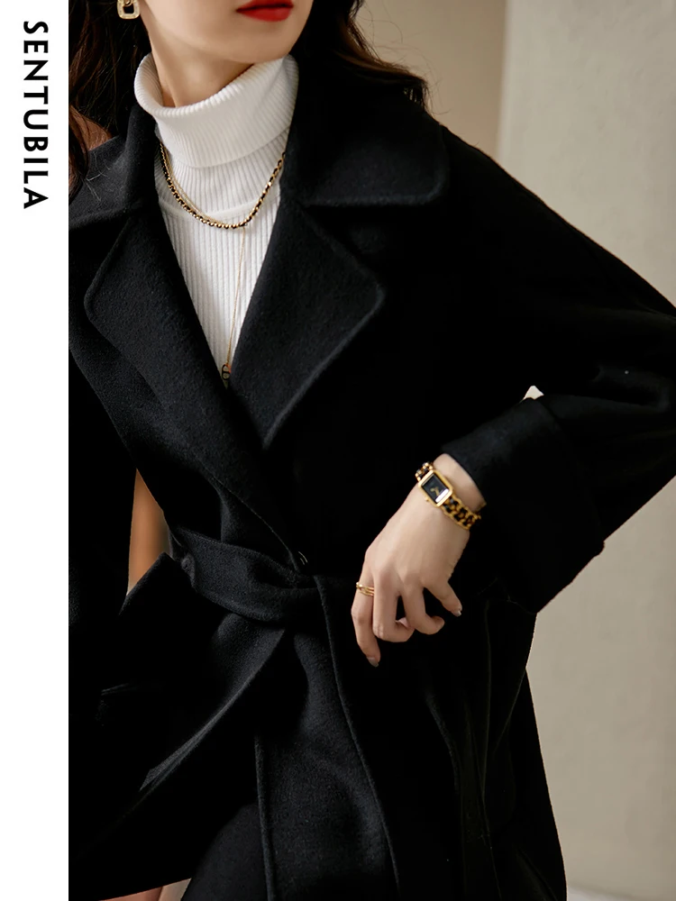 SENTUBILA Damen-Winterwollmänt – Wool Coat Peacoat Bewertung und Preis