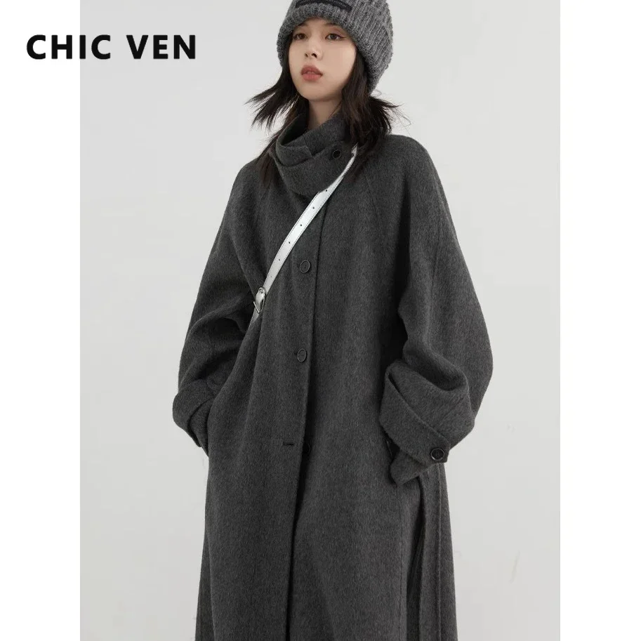 CHIC VEN Koreanische Frauen Wo – Wool Coat Peacoat Bewertung und Preis