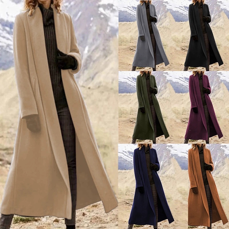 Übergroßer Extra Langer Wollma – Wool Coat Peacoat Bewertung und Preis