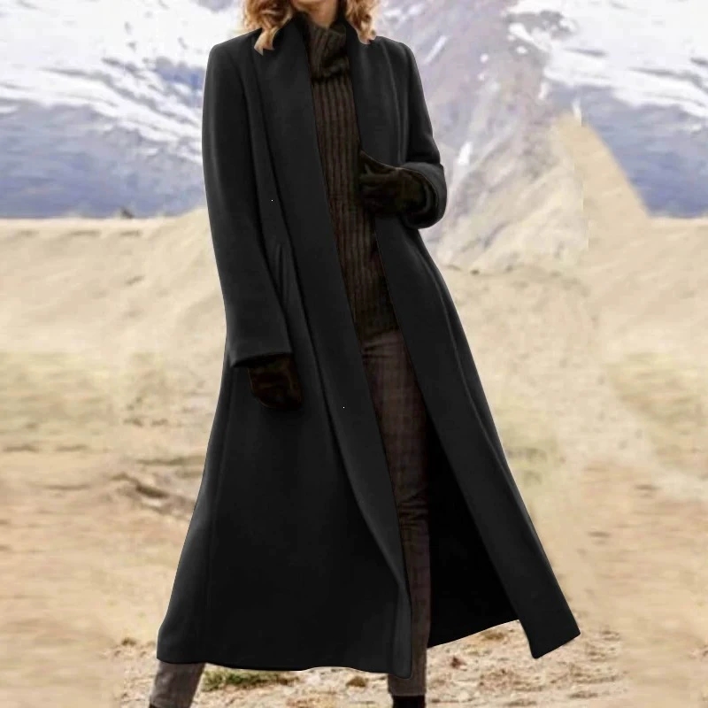 Übergroßer Extra Langer Wollma – Wool Coat Peacoat Bewertung und Preis