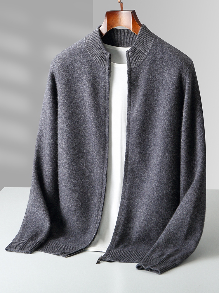 Herren-Strickjacken aus 100 %  – Wool Coat Peacoat Bewertung und Preis