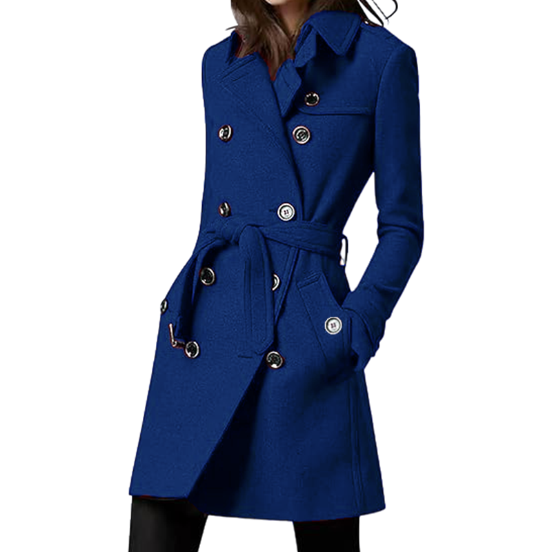 Damen Trenchcoat Wollmischunge – Wool Coat Peacoat Bewertung und Preis