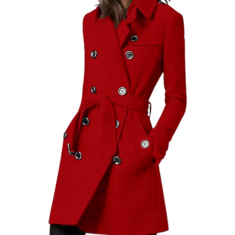 Damen Trenchcoat Wollmischunge – Wool Coat Peacoat Bewertung und Preis