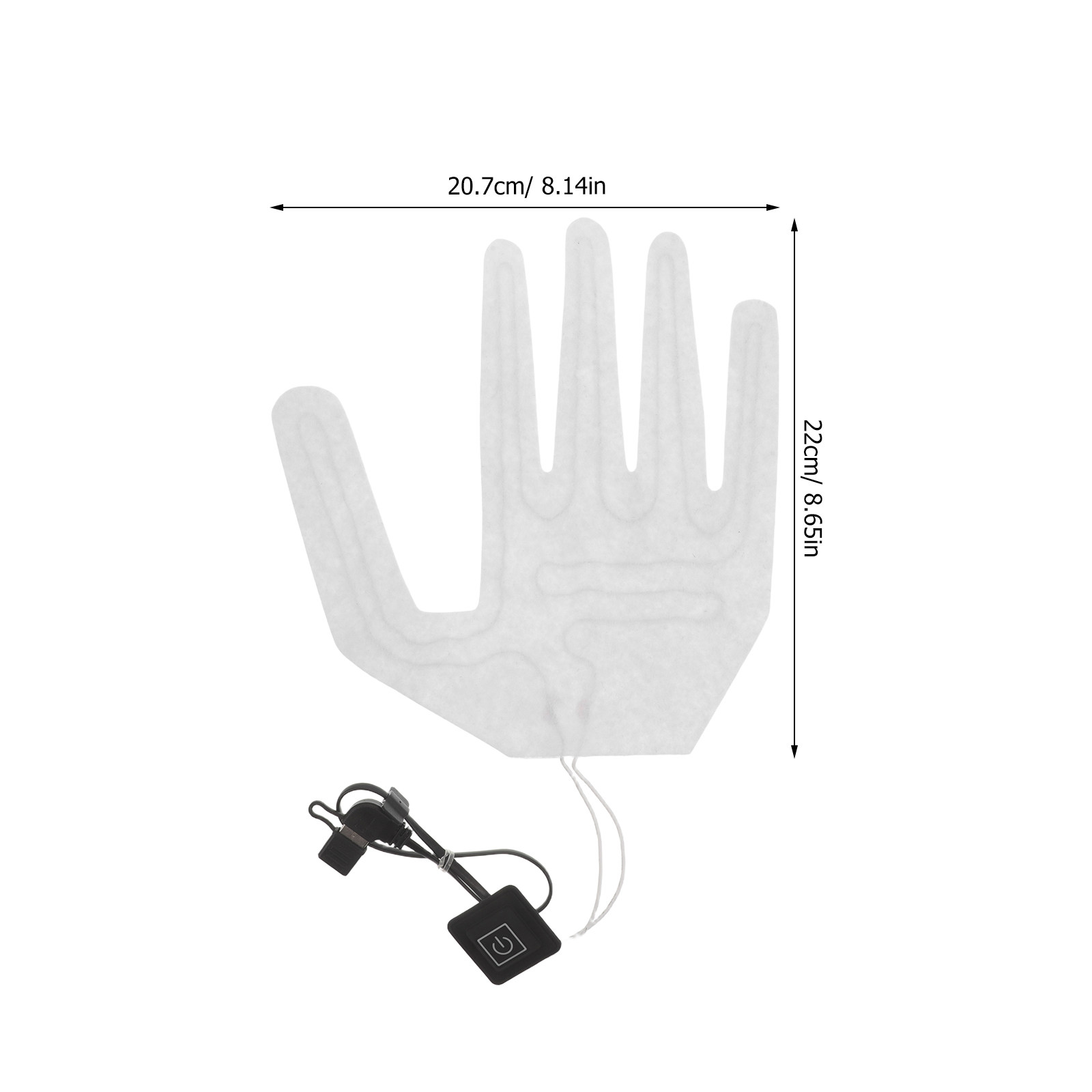 2 Stück Vollfinger-Elektroheiz – Hand Warmer Electric Bewertung und Preis
